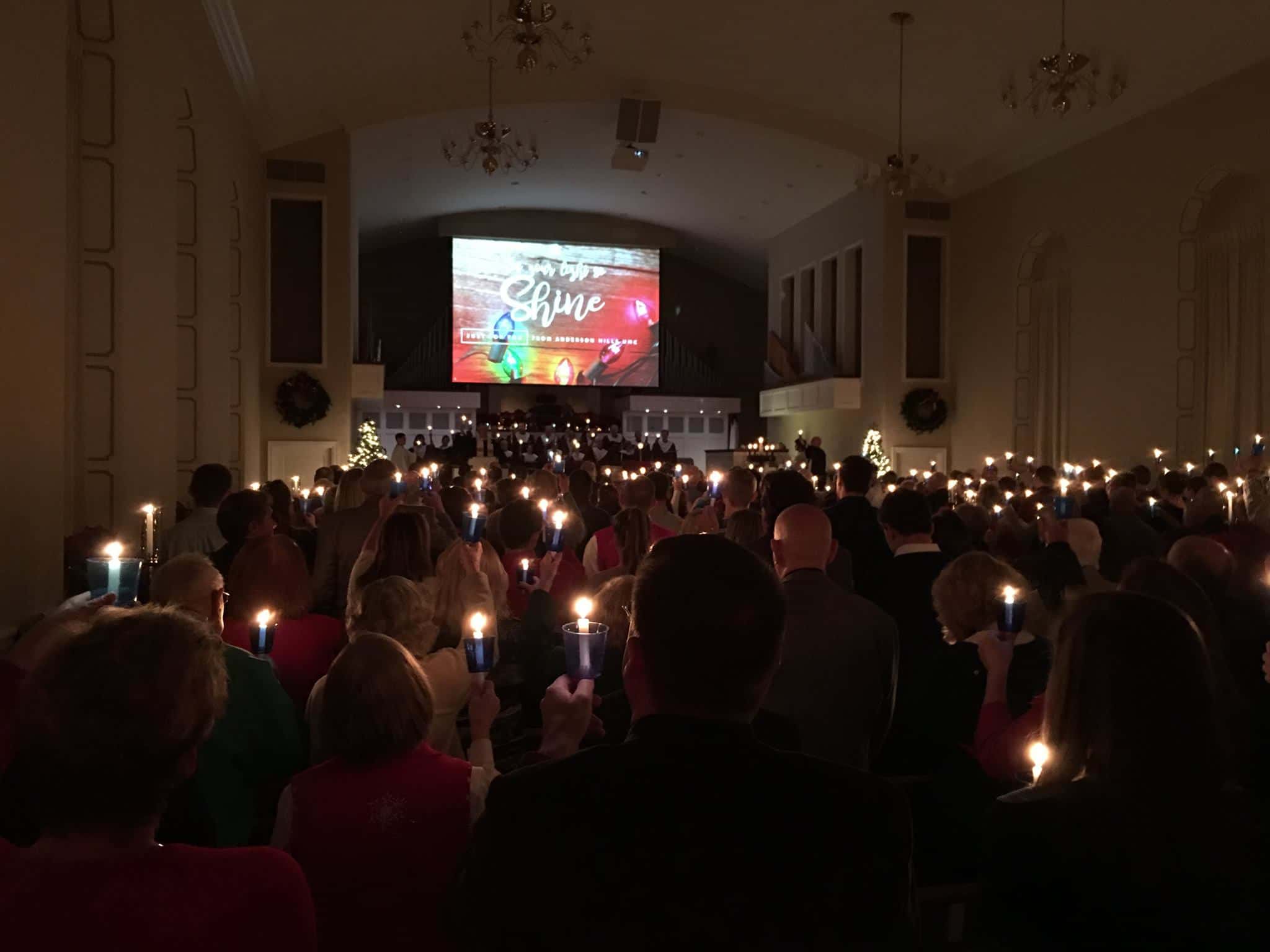 christmas trad candlelight