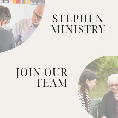 stephen ministry (395 × 395 px) Stephen Ministry Join Our Team